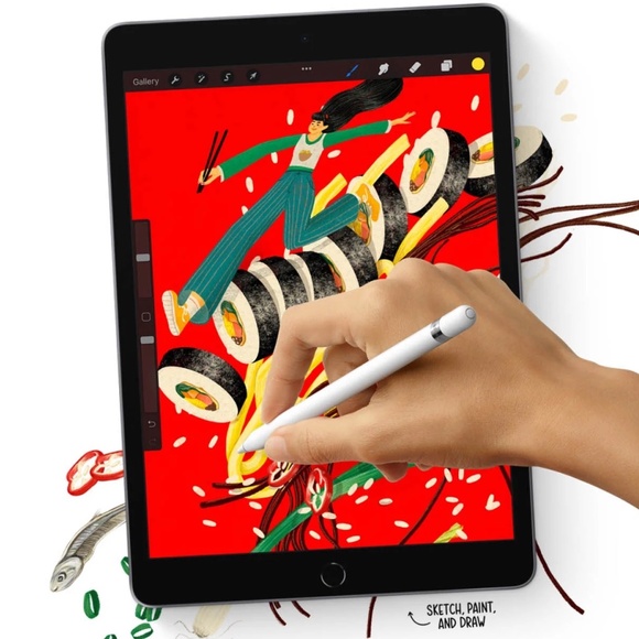 iPad 9th Gen (64GB, Wi-Fi). With stylus & Accessories. Excellent Condition! - Picture 5 of 16